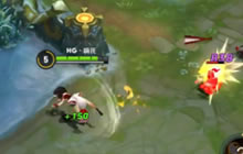 王者荣耀嗨氏解说不知火舞 王者级火舞秀操作