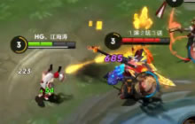 王者荣耀嗨氏解说不知火舞 强势控制救队友