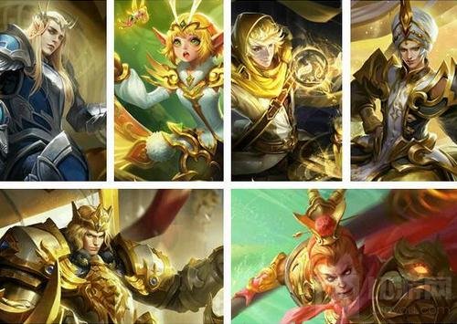 王者荣耀三大教父皮肤盘点 还有五骑士六列王