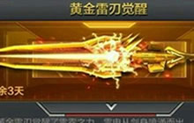 CF手游耀金雷刃金币值增加百分之多少解答