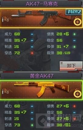 CF手游AK47马赛克属性对比 马赛克使用技巧