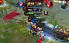 王者荣耀路西法解说橘右京 输出全队占一半