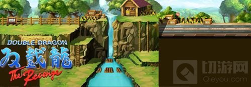 经典场景再现 双截龙II正版手游场景首次曝光