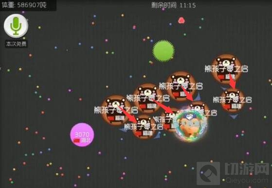 球球大作战个人速分速合怎么玩 快速合体教程