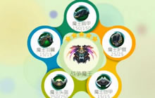 球球大作战战争魔王满级合成图 合成材料展示