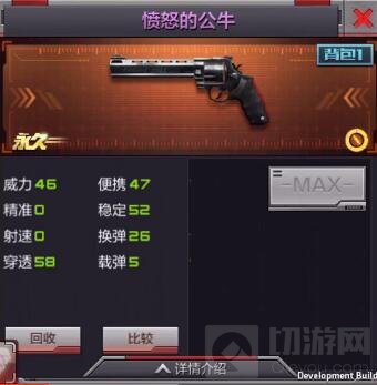 CF手游愤怒的公牛好不好用 新副武器属性详解