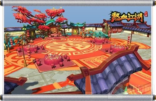 缘定白色情人节 热血江湖手游上演盛世婚礼