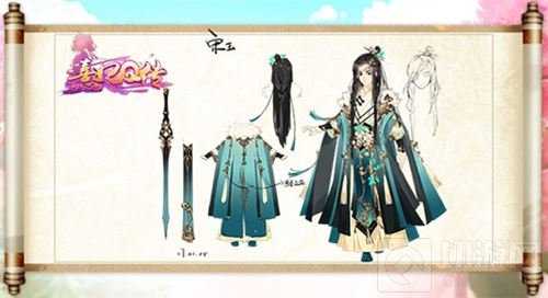 惟妙勾勒 熹妃Q传手游3D角色设计手稿大曝光