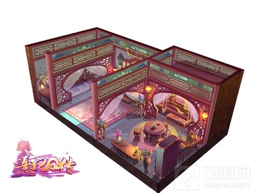 真实与唯美相遇 熹妃Q传3D宫廷概念设计稿曝光