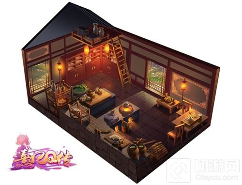 真实与唯美相遇 熹妃Q传3D宫廷概念设计稿曝光