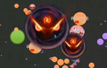 球球大作战卡奥斯的凝视炫光实战效果视频展示