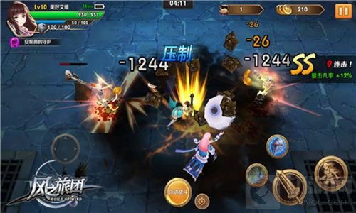 难以捕捉的勇士 风之旅团风为羽翼动作先行