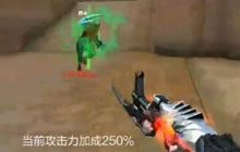 CF手游AK无影生化沙漠8连杀 无影值得你拥有