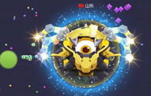 球球大作战族长团战实况 前期一直翻车后面反杀了