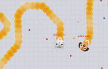 贪吃蛇大作战王者32星团战走起 一眼不合就围杀