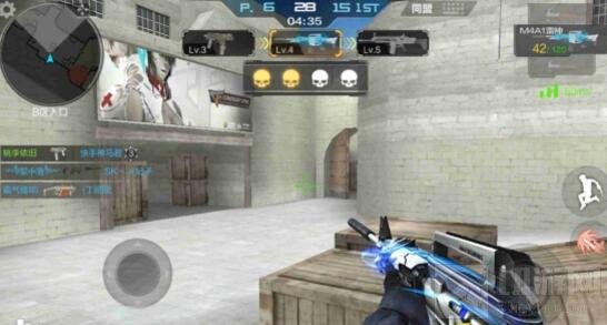 CF手游沙漠灰武器大乱斗 不要把后背留给敌人