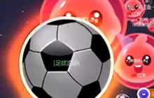 球球大作战岛屿神级作死 贴身压球不料对手补刀