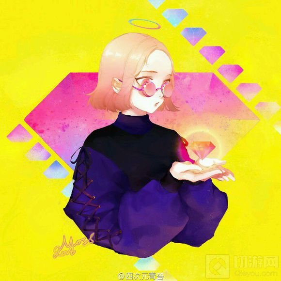 贪吃蛇大作战好看的女生动漫头像 温柔似水