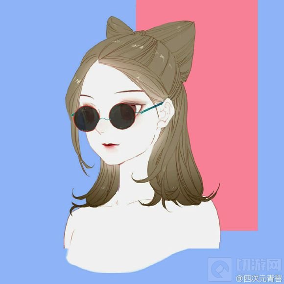 贪吃蛇大作战好看的女生动漫头像 温柔似水