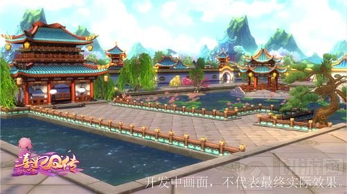 风光旖旎秀色宜人 宫斗手游熹妃Q传3D室外风景赏