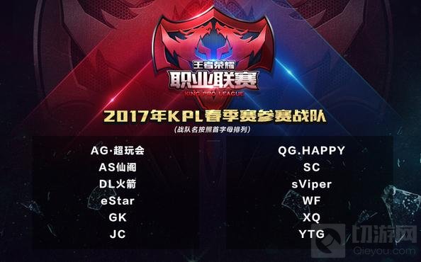 王者荣耀2017职业联赛春季赛3月24日擂鼓开战