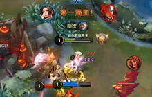 王者荣耀Nice解说不知火舞 消耗输出无一不精