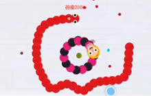 贪吃蛇大作战自由模式实战 网卡超神有压力