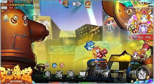 内测发布 弹弹堂手游多人对战弹射等你预约