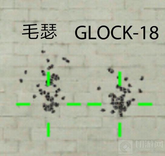 CF手游GLOCK18怎么样 GLOCK18弹道测试