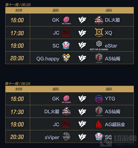 王者荣耀2017年KPL职业联赛春季赛赛程出炉