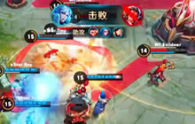 王者荣耀KPL eStar对战WF 诸葛亮大招无限收割