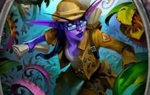 炉石传说开拓者伊莉斯 安戈洛挖宝现场开包