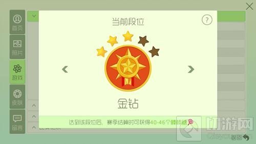 球球大作战最新段位升星表 十二段位升星规则