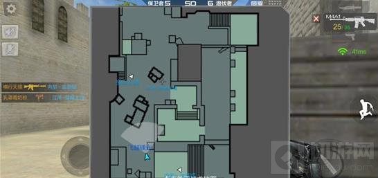 CF手游团竞波斯小镇 保卫者左路攻防点位分析