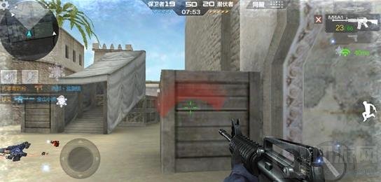 CF手游团竞波斯小镇 保卫者左路攻防点位分析