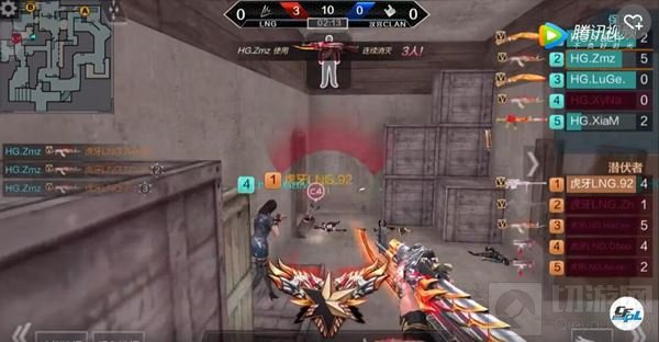 CF手游战术大师第4期 看LNG如何轻松拿下汉宫