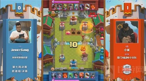 势不可挡 小K夺得皇室战争CLO S2第七周冠军