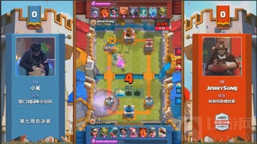 势不可挡 小K夺得皇室战争CLO S2第七周冠军