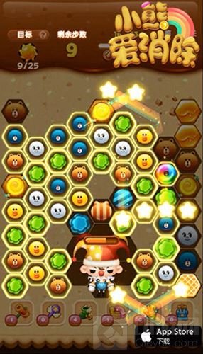 萌物将至 小熊爱消除4月20号上线App Store  