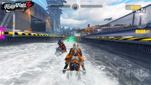 甜蜜时刻与她分享《激流快艇3》情人开黑竞速