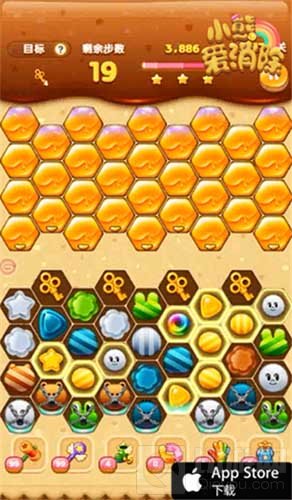 高手过招 首款六边维度手游小熊爱消除新体验