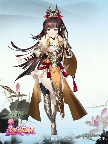 激萌宫廷由我们守护 熹妃Q传职业原画设计稿