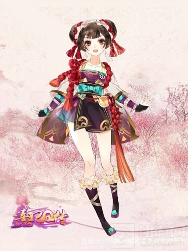 激萌宫廷由我们守护 熹妃Q传职业原画设计稿