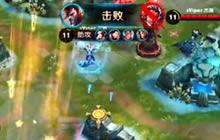 王者荣耀KPL QGhappy对战sViper 宫本强秒张飞