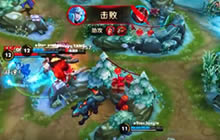 王者荣耀KPL QGhappy对战eStar 131牵制战术