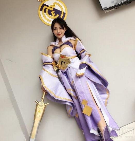 王者荣耀露娜紫霞仙子COS分享 最仙气紫霞