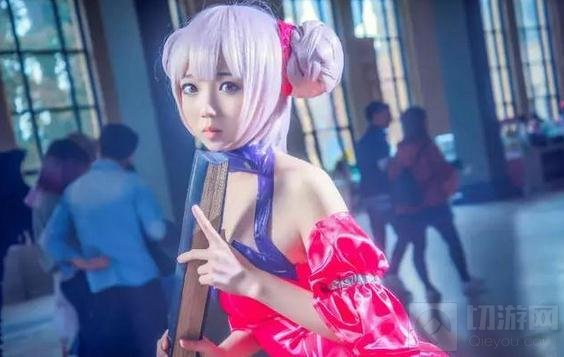 王者荣耀小乔绝美COS秀 萌妹小乔楚楚动人