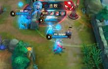 王者荣耀KPL XQ对战QG.happy AT完成200杀成就