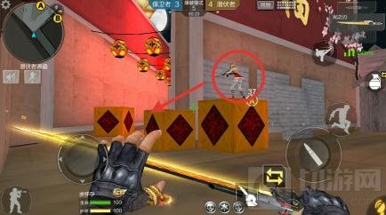 CF手游新年广场点位推荐 新年广场坑人点位