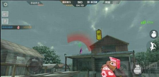 CF手游激情手雷大乱斗 刀锋寨左冲右突介绍